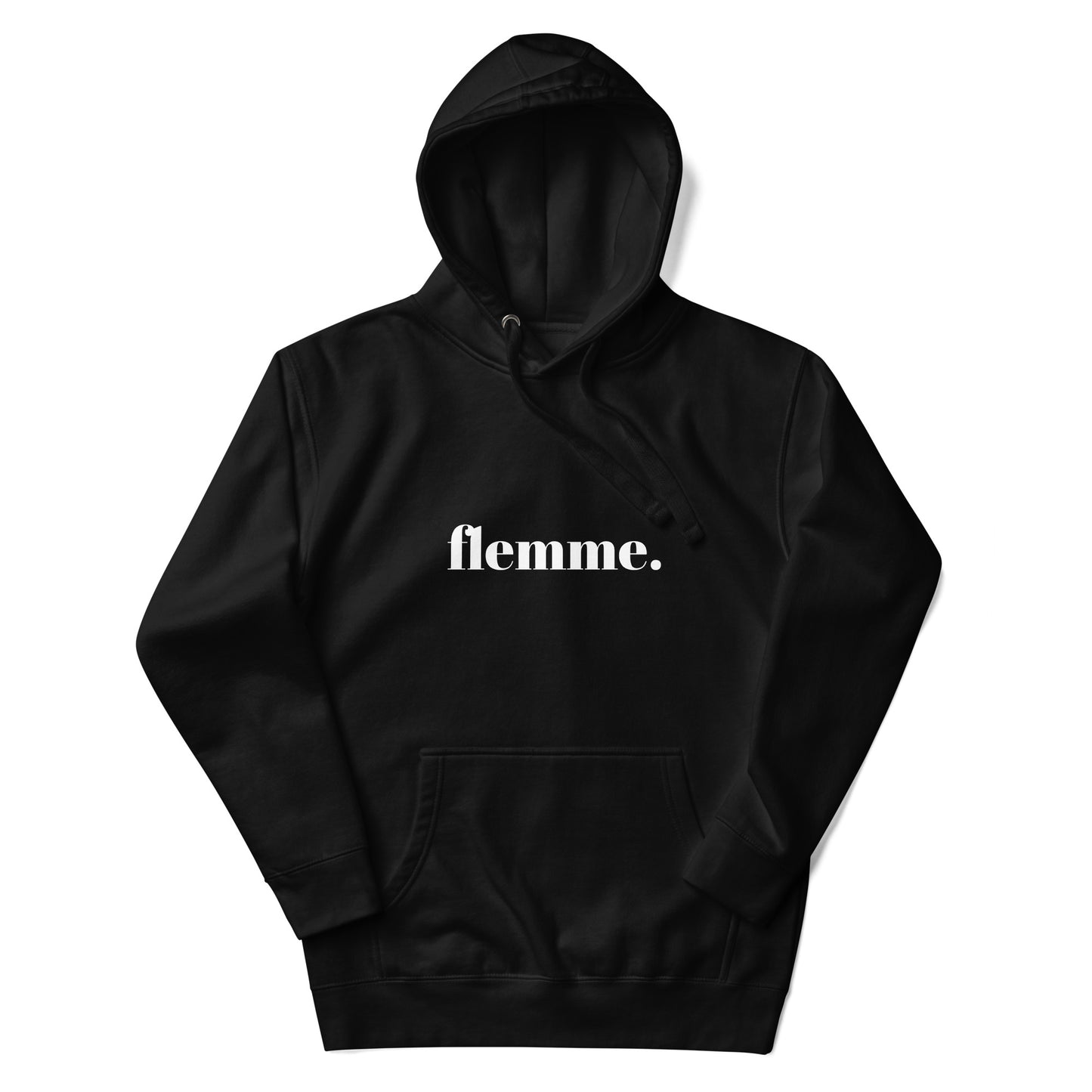 Hoodie Femme "flemme."