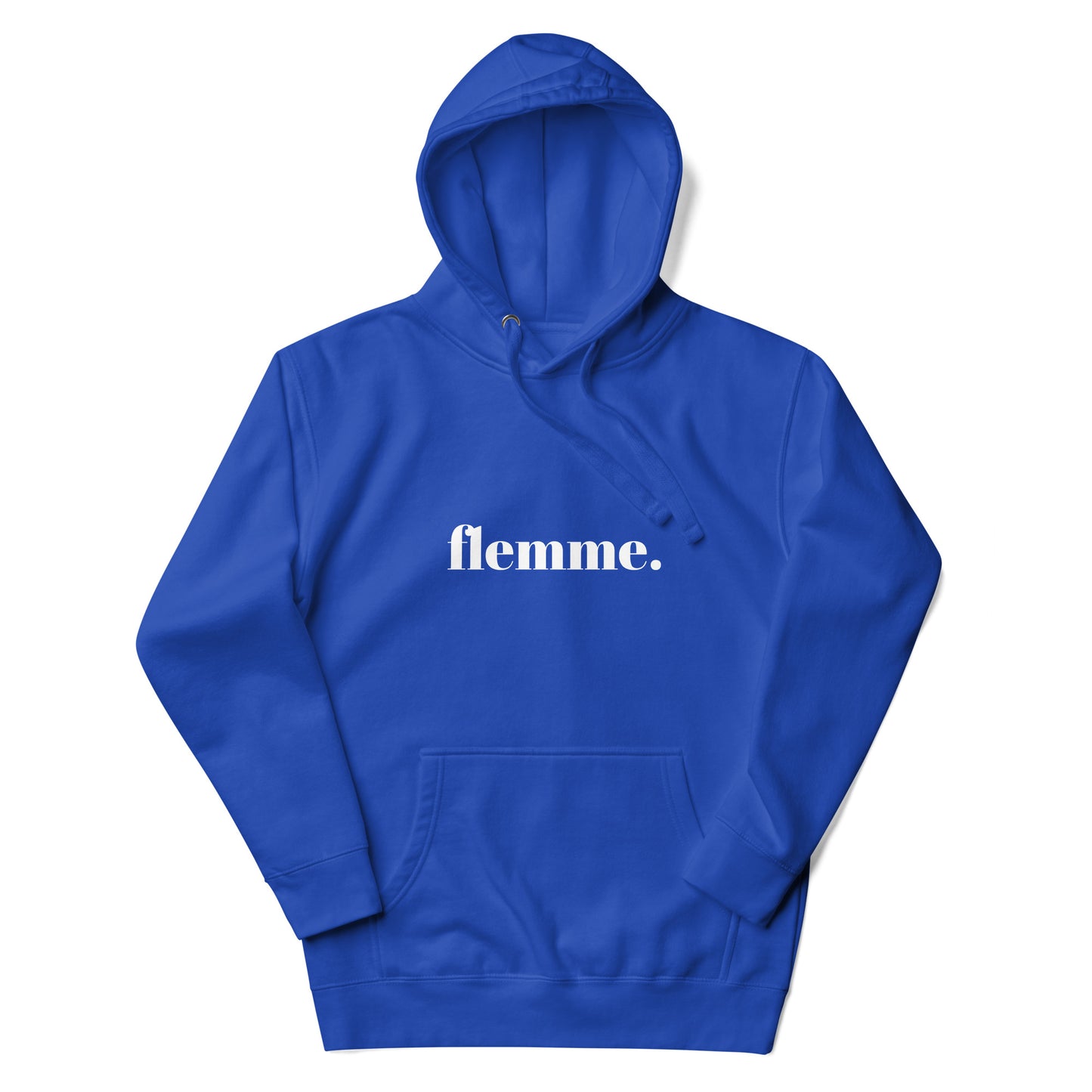 Hoodie Femme "flemme."